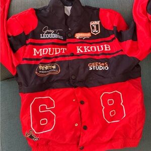 Red and Black Jacket